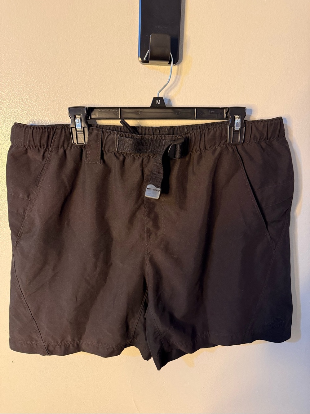 The North Face Men's Black Athletic Drawstring Shorts